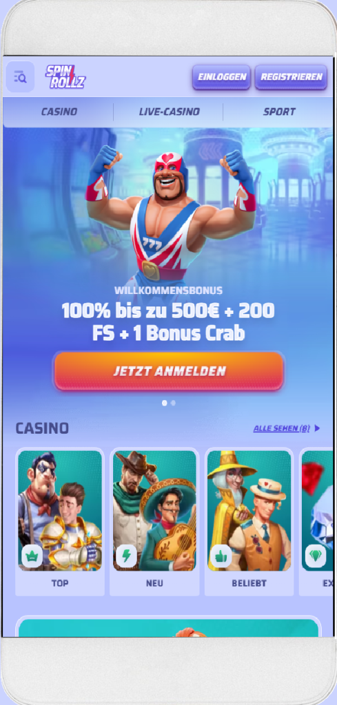 Spin rollz Casino App